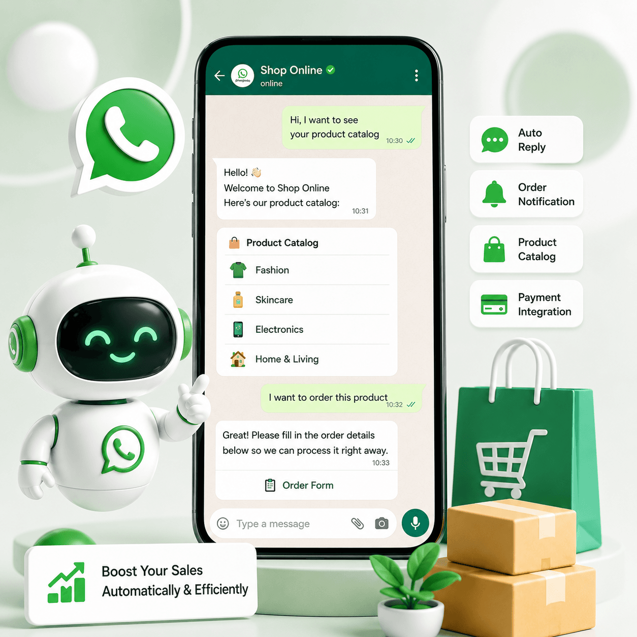 WhatsApp Bot Sales Automation